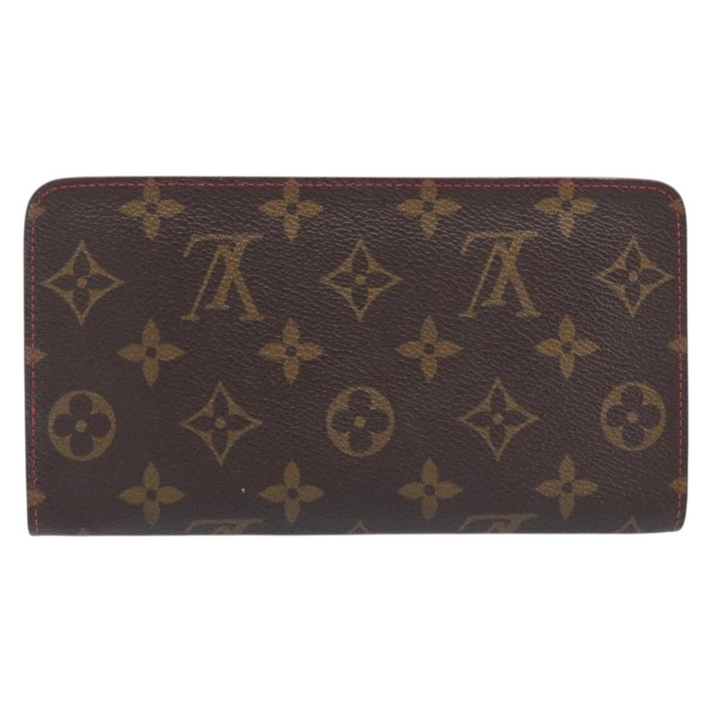 LOUIS VUITTON Monogram Cherry Porte Monnaie Zip Long Wallet M95006 Auth 210961M