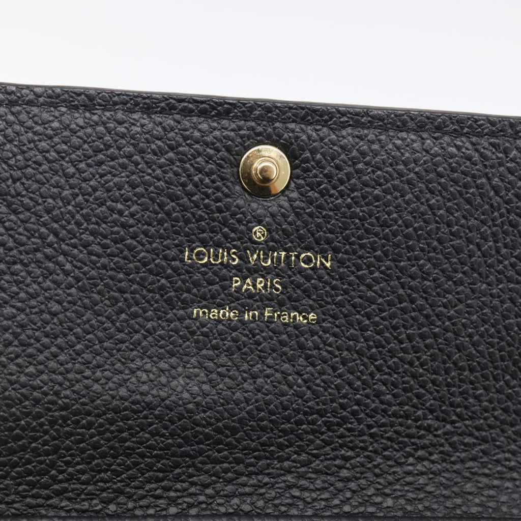 LOUIS VUITTON Monogram Empreinte Multicles6 Key Case Black M64421 Auth 211006V