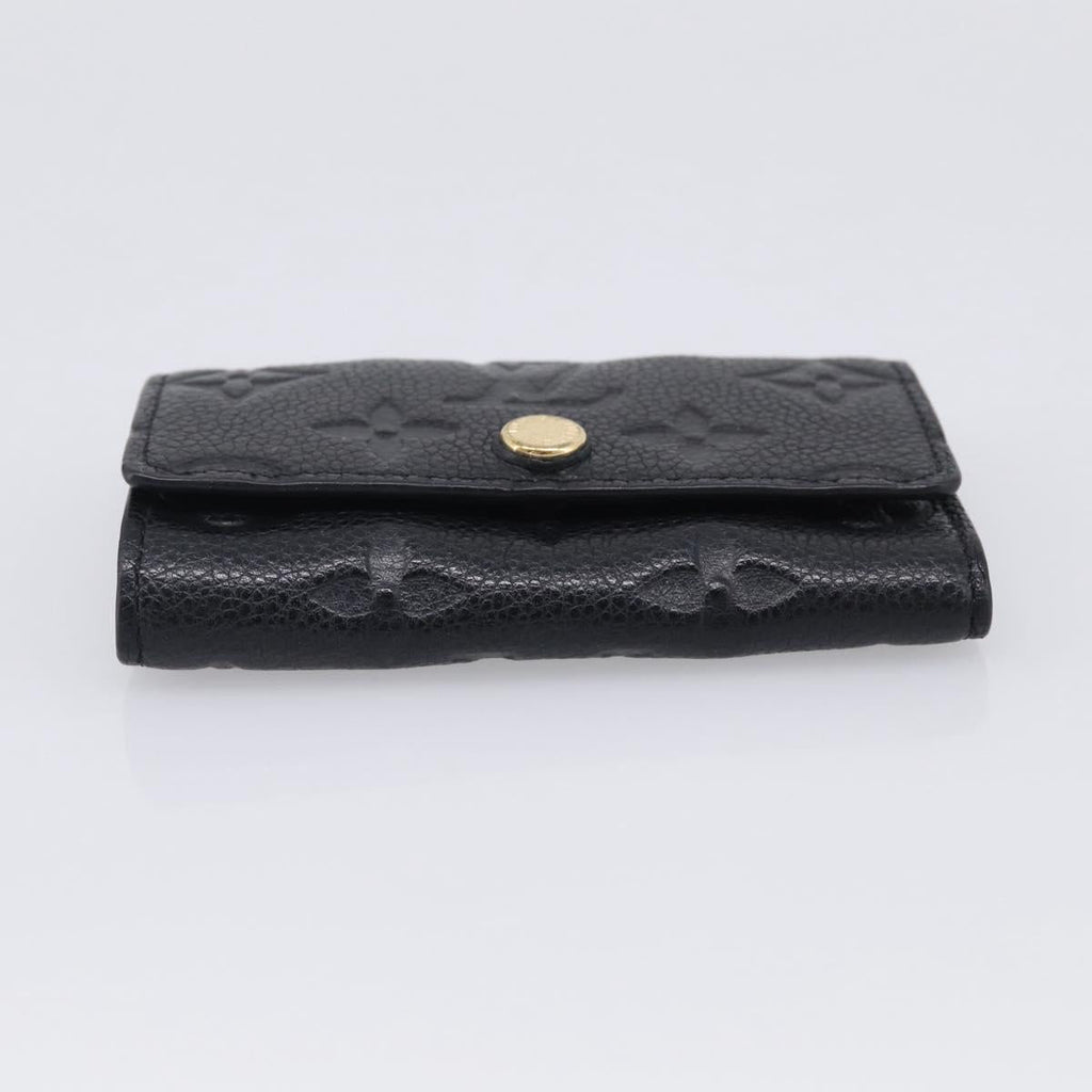 LOUIS VUITTON Monogram Empreinte Multicles6 Key Case Black M64421 Auth 211006V