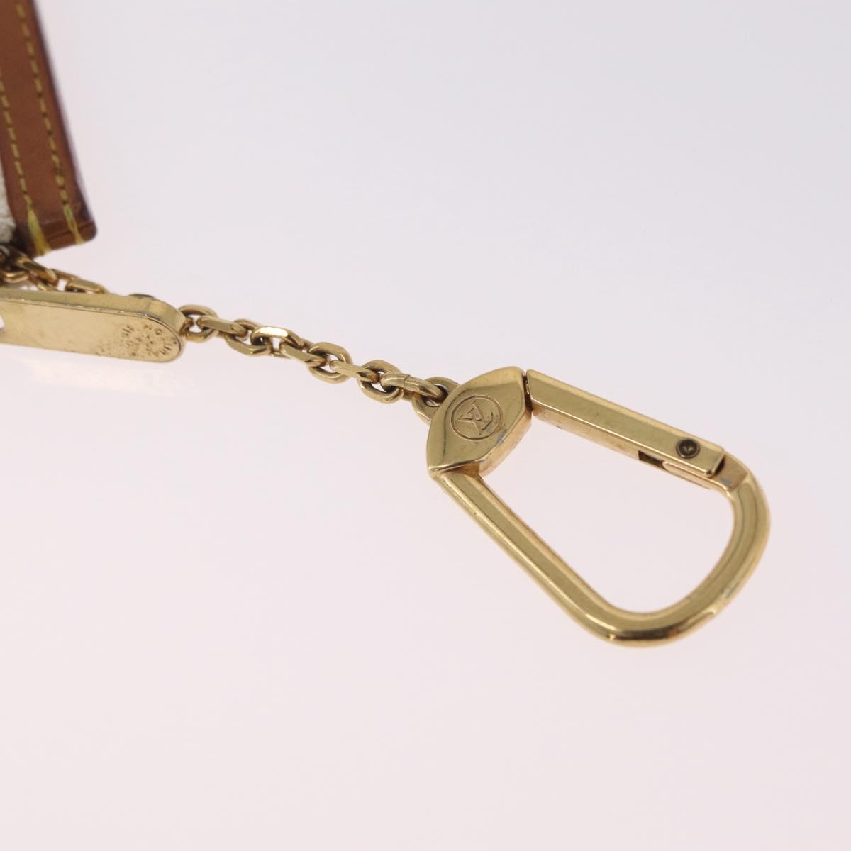 LOUIS VUITTON Monogram Multicolor Pochette Cles Purse White M92655 Auth 211046