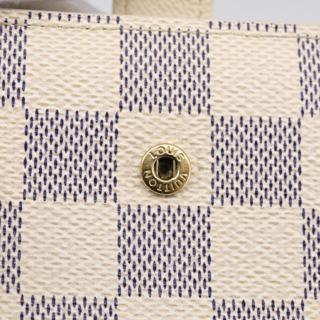 LOUIS VUITTON Damier Azur Portefeuille Viennois Wallet N61676 LV Auth 211256V