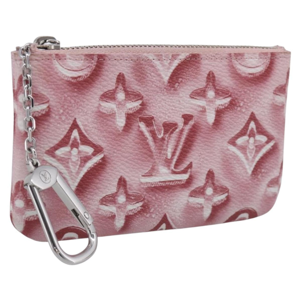 LOUIS VUITTON Monogram Ice Cubes Pochette Cles XS Purse Pink M28665 Auth 211259V