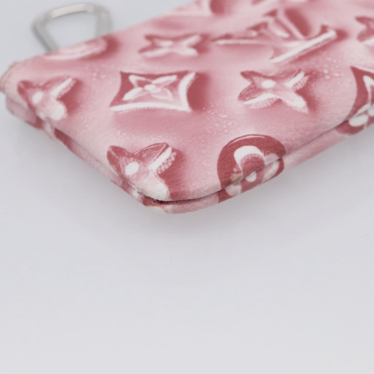 LOUIS VUITTON Monogram Ice Cubes Pochette Cles XS Purse Pink M28665 Auth 211259V