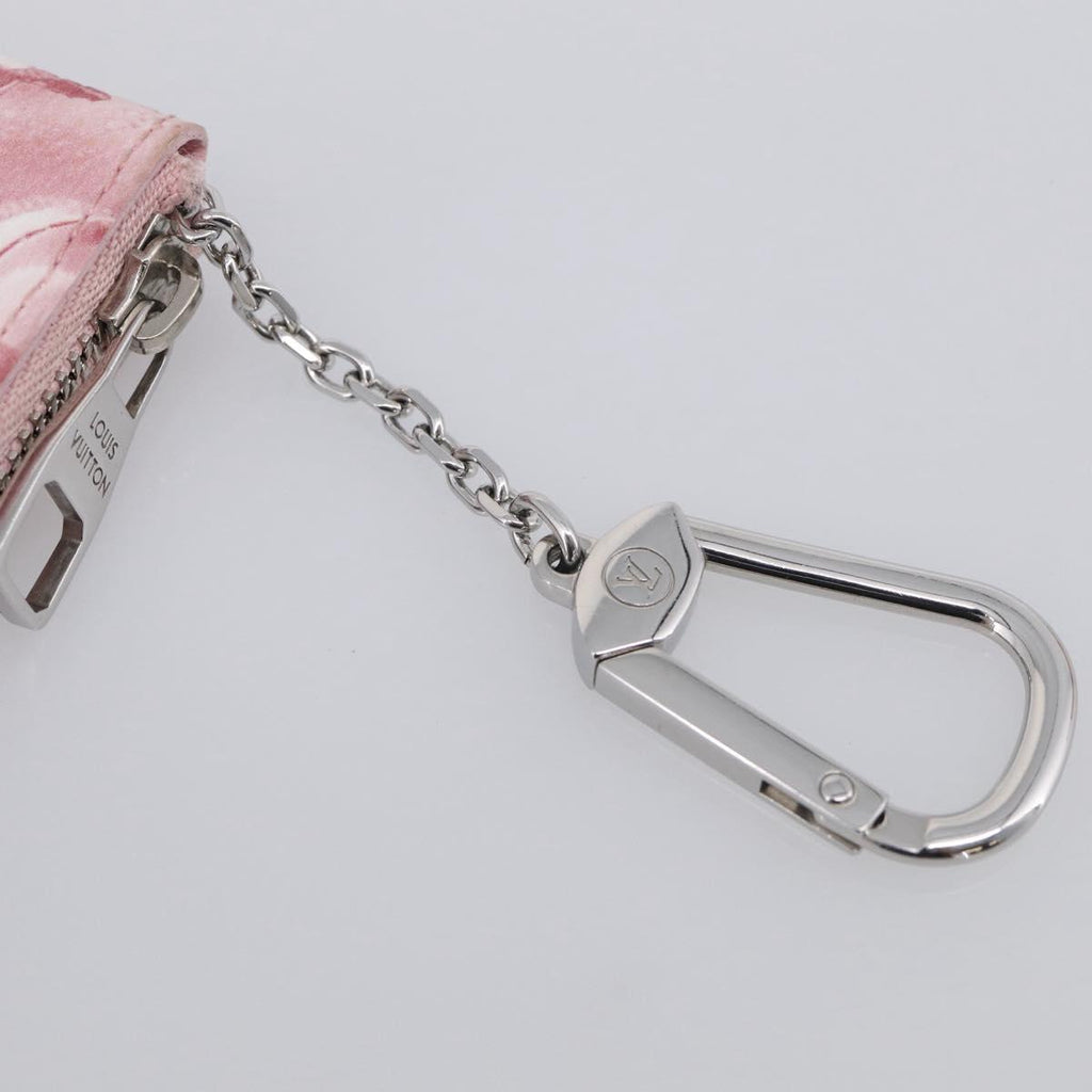 LOUIS VUITTON Monogram Ice Cubes Pochette Cles XS Purse Pink M28665 Auth 211259V