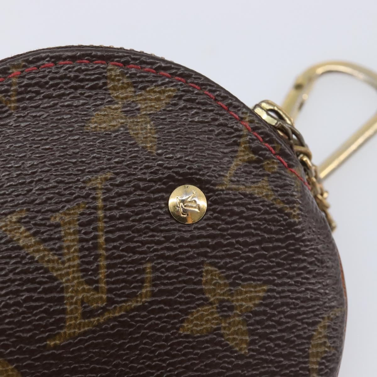 LOUIS VUITTON Monogram Cherry Porte Monnaie Ron Coin Purse M95043 Auth 211278A
