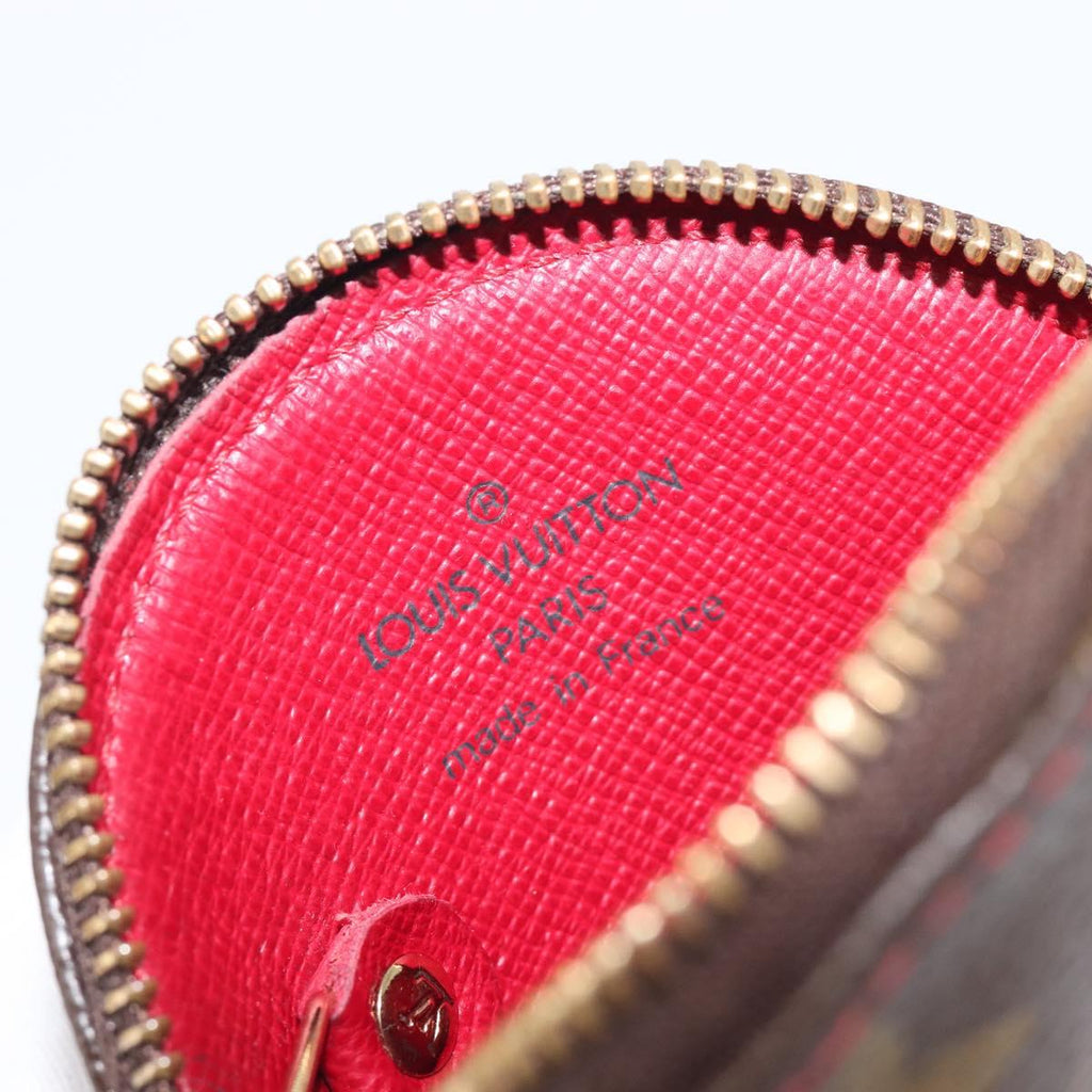 LOUIS VUITTON Monogram Cherry Porte Monnaie Ron Coin Purse M95043 Auth 211278A