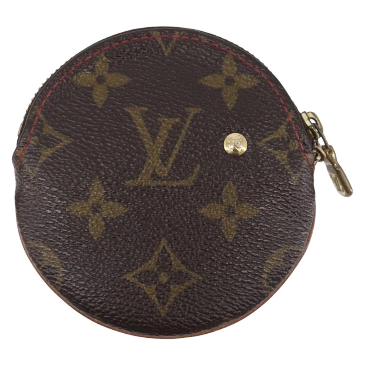 LOUIS VUITTON Monogram Cherry Porte Monnaie Ron Coin Purse M95043 Auth 211278A