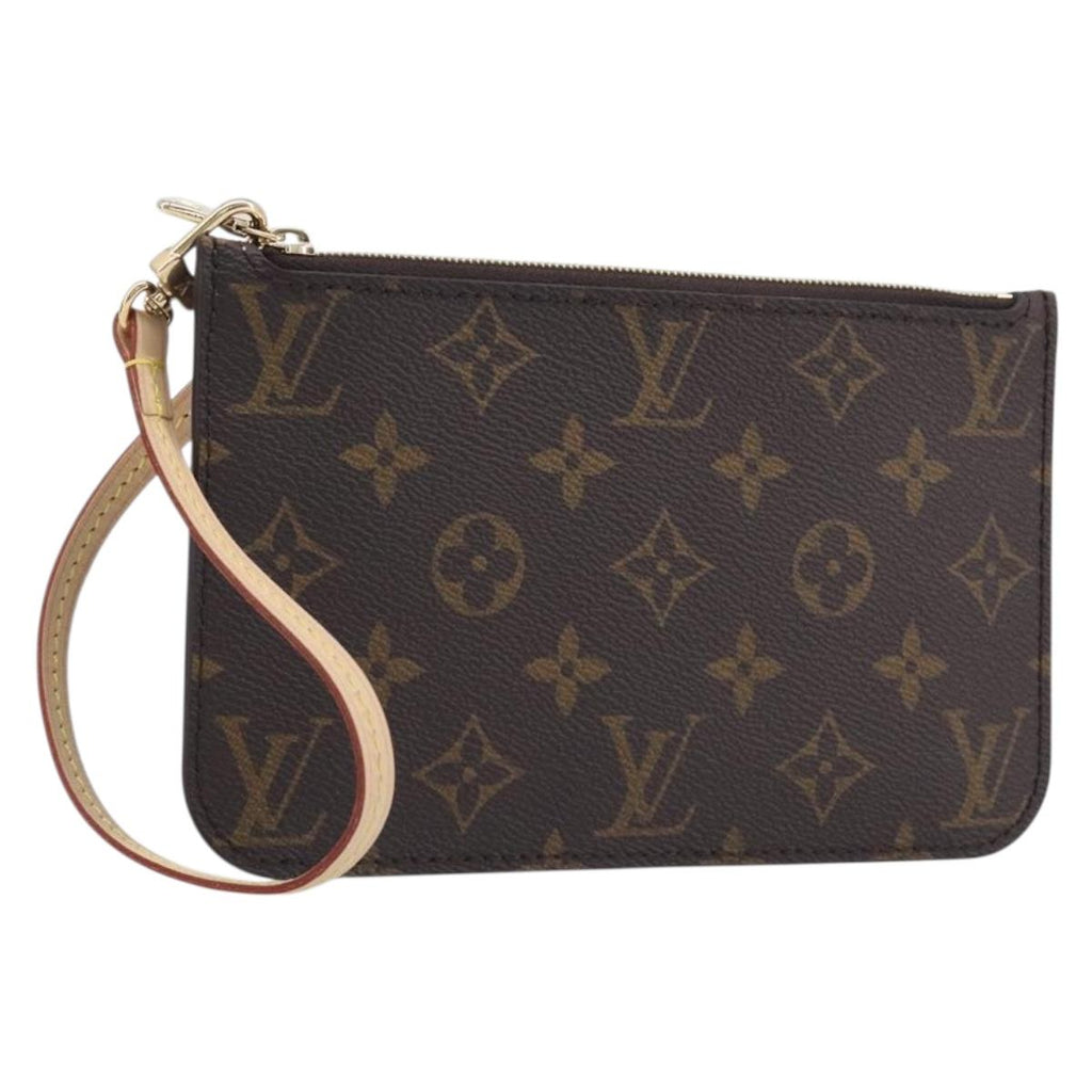 LOUIS VUITTON Monogram Neverfull PM Pouch LV Auth 211502V