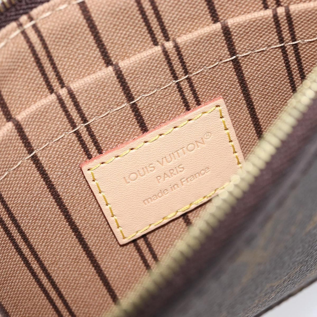 LOUIS VUITTON Monogram Neverfull PM Pouch LV Auth 211502V