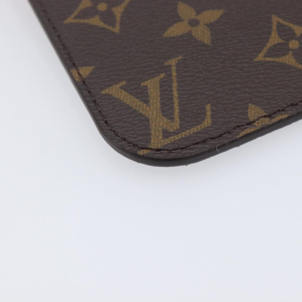 LOUIS VUITTON Monogram Neverfull PM Pouch LV Auth 211502V