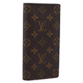 LOUIS VUITTON Monogram Portefeuille Brazza Long Wallet M66540 LV Auth 211505A