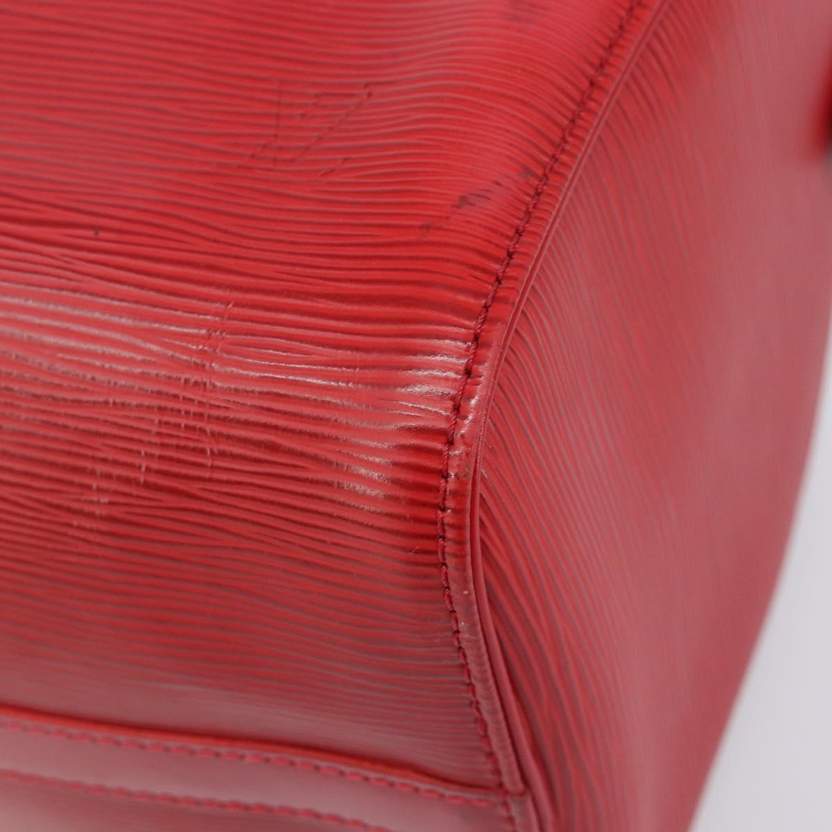 LOUIS VUITTON Epi Speedy 25 Hand Bag Castilian Red M43017 LV Auth 211824V