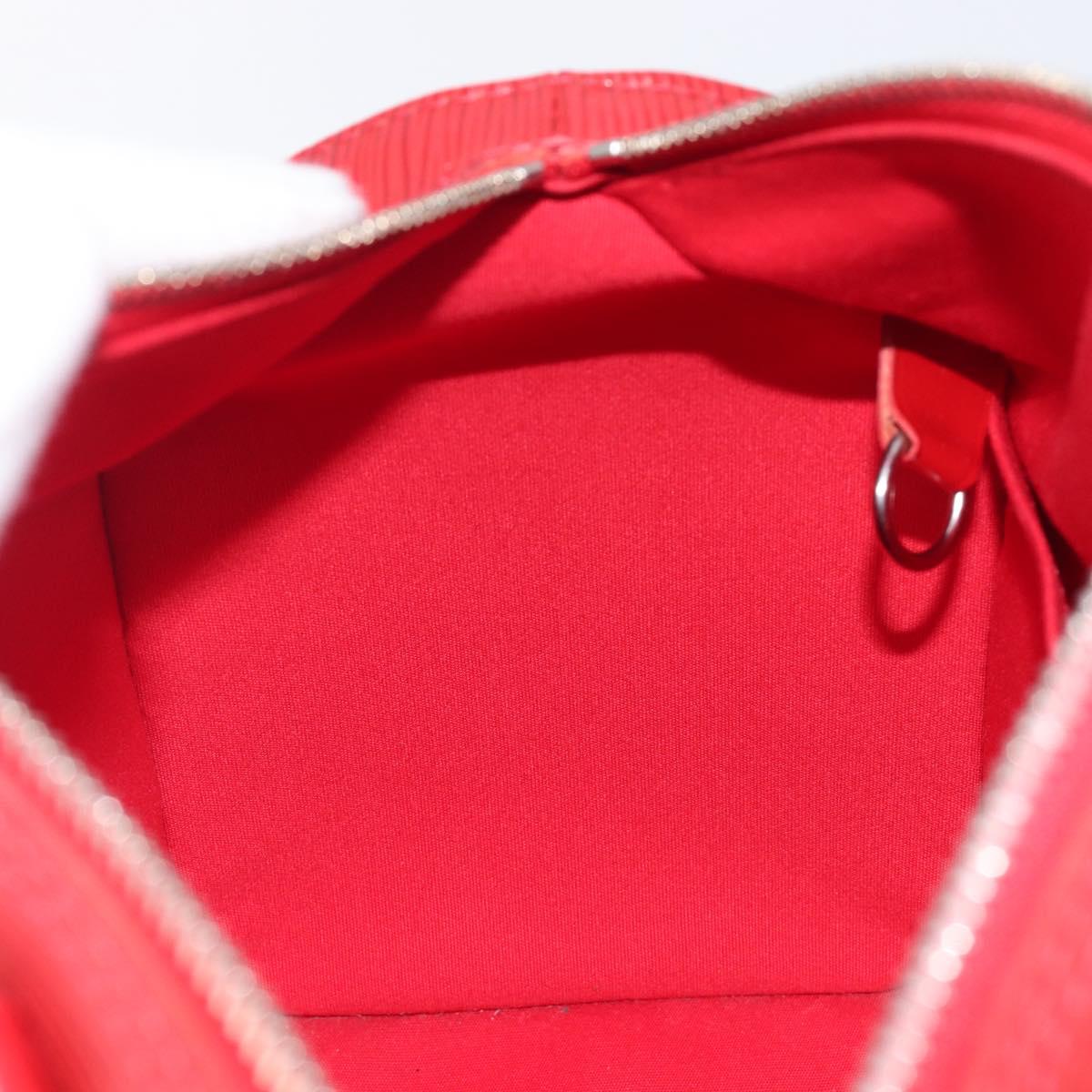 LOUIS VUITTON Epi Speedy 25 Hand Bag Castilian Red M43017 LV Auth 211824V