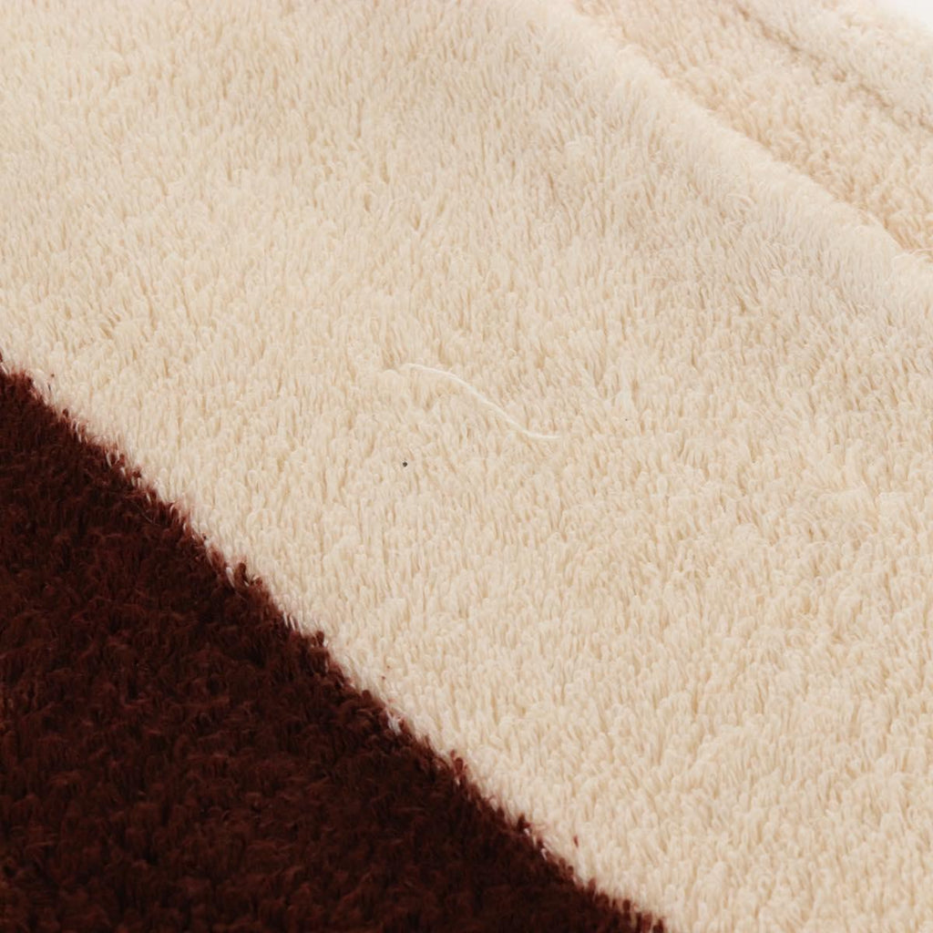 LOUIS VUITTON Blanket Bath Towel Cotton Beige LV Auth 211848V