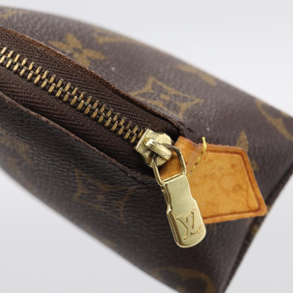 LOUIS VUITTON Monogram Pochette Cosmetic PM Pouch M43998 LV Auth 212059