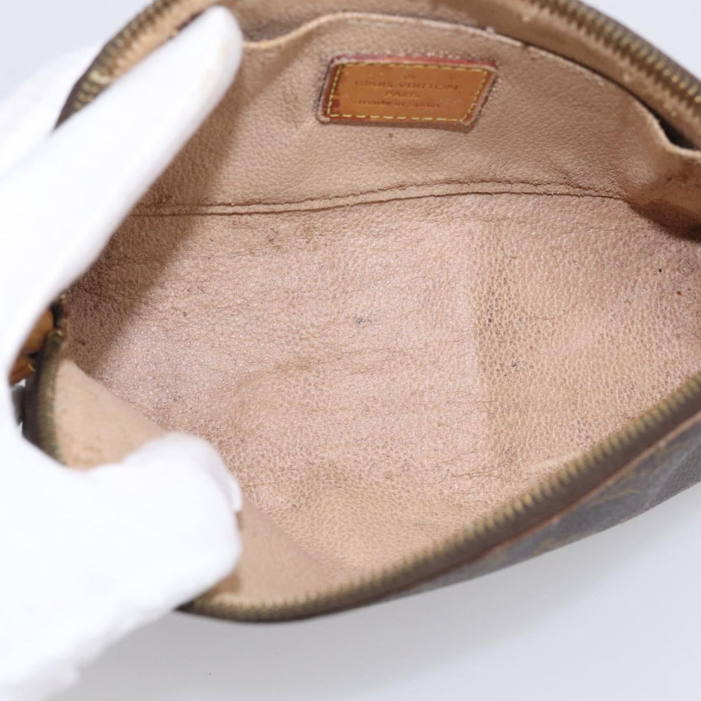 LOUIS VUITTON Monogram Pochette Cosmetic PM Pouch M43998 LV Auth 212059