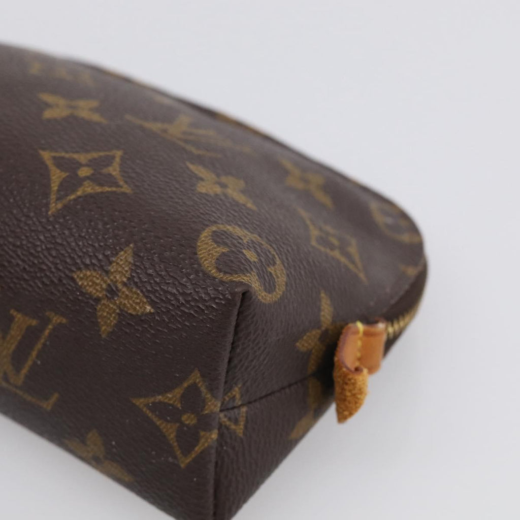 LOUIS VUITTON Monogram Pochette Cosmetic PM Pouch M43998 LV Auth 212059