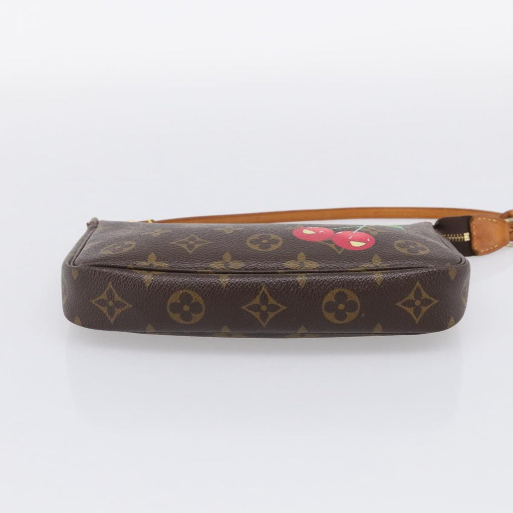 LOUIS VUITTON Monogram Cherry Pochette Accessoires Pouch M95008 LV Auth 212066M