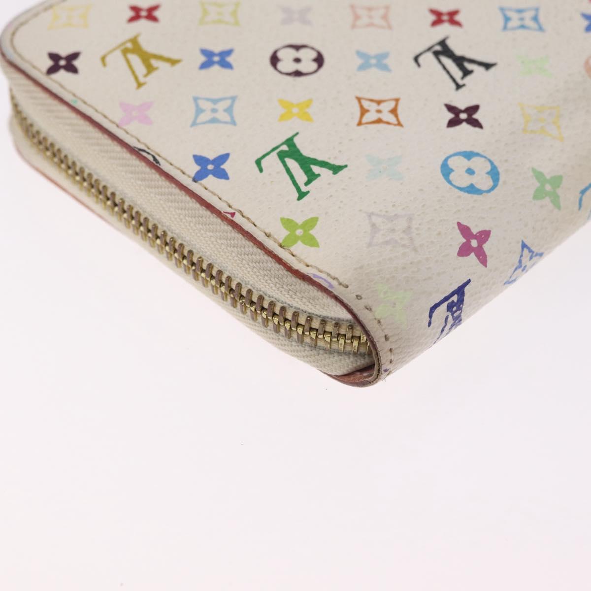 LOUIS VUITTON Monogram Multicolor Zippy Wallet Wallet M60241 LV Auth 212144A