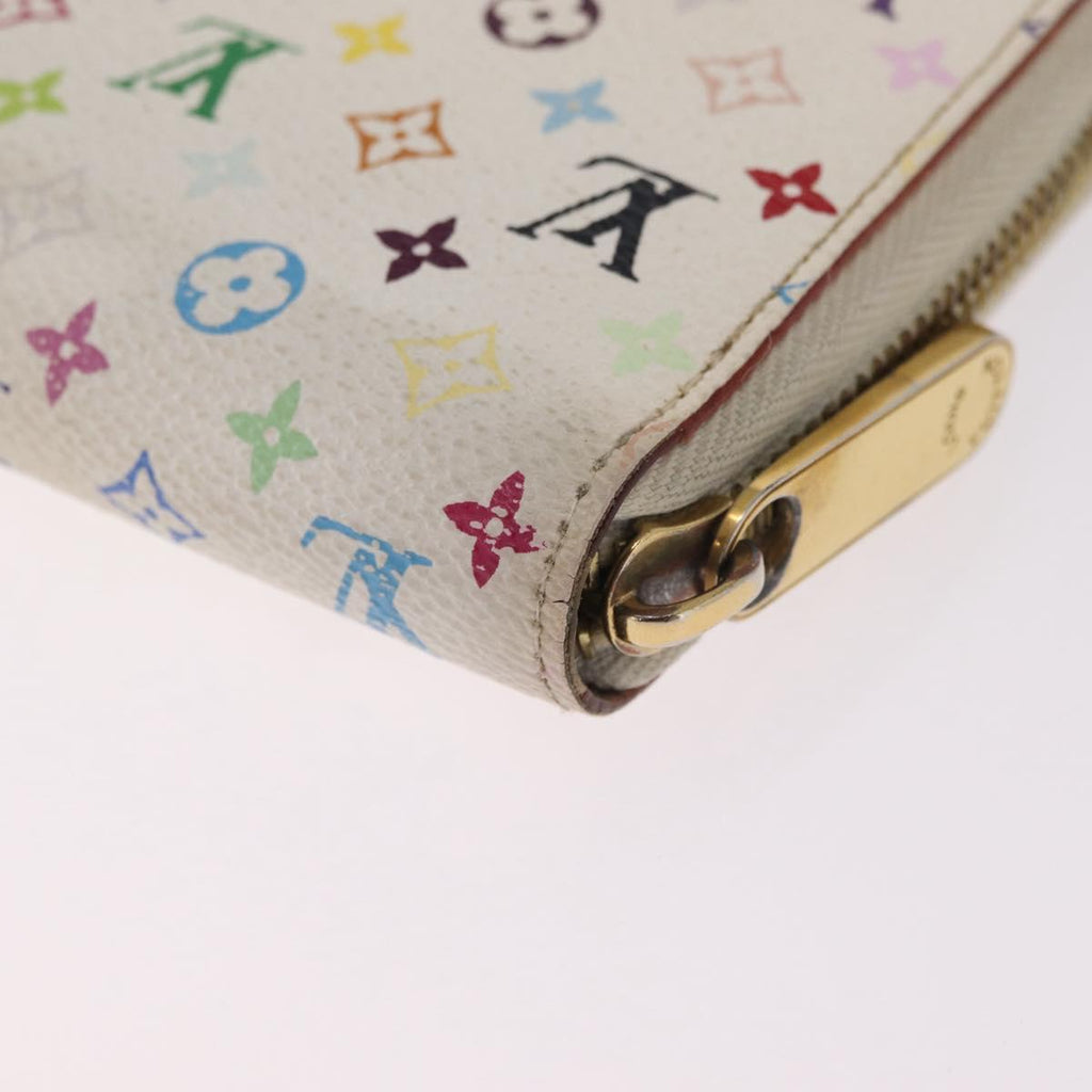 LOUIS VUITTON Monogram Multicolor Zippy Wallet Wallet M60241 LV Auth 212144A