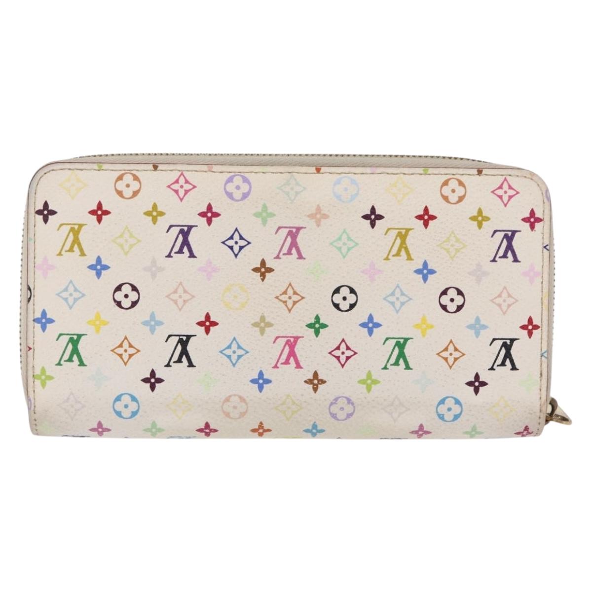 LOUIS VUITTON Monogram Multicolor Zippy Wallet Wallet M60241 LV Auth 212144A