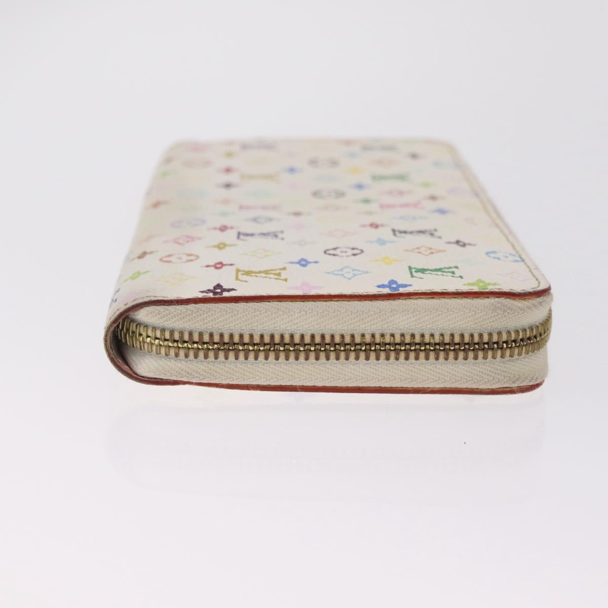 LOUIS VUITTON Monogram Multicolor Zippy Wallet Wallet M60241 LV Auth 212144A
