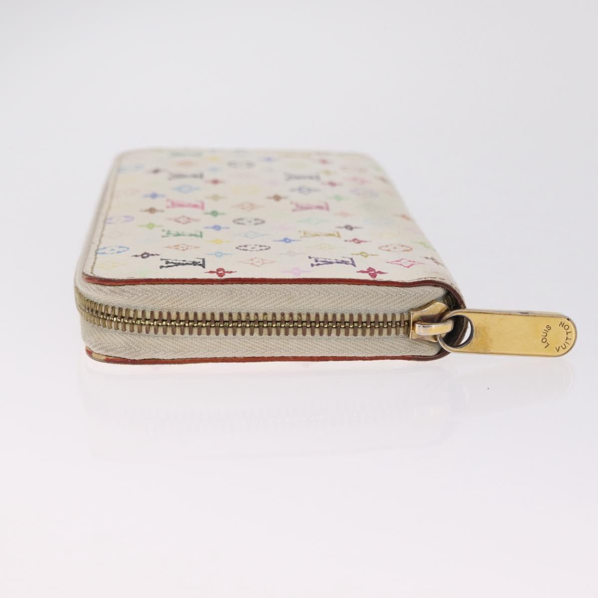 LOUIS VUITTON Monogram Multicolor Zippy Wallet Wallet M60241 LV Auth 212144A