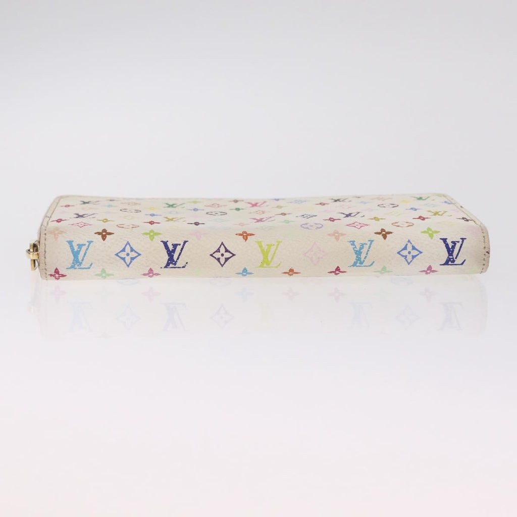 LOUIS VUITTON Monogram Multicolor Zippy Wallet Wallet M60241 LV Auth 212144A