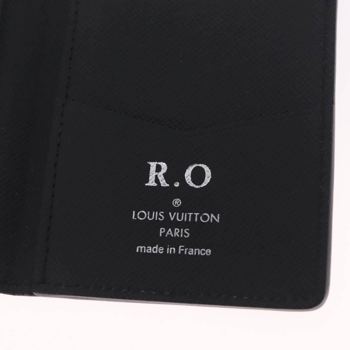 LOUIS VUITTON Epi Organizer Dupoch Card Case Black M63582 LV Auth 212151A