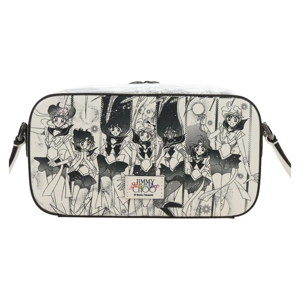 Jimmy Choo x Sailor Moon Sailor Guardians Phone Case Leather White Auth 212460SM