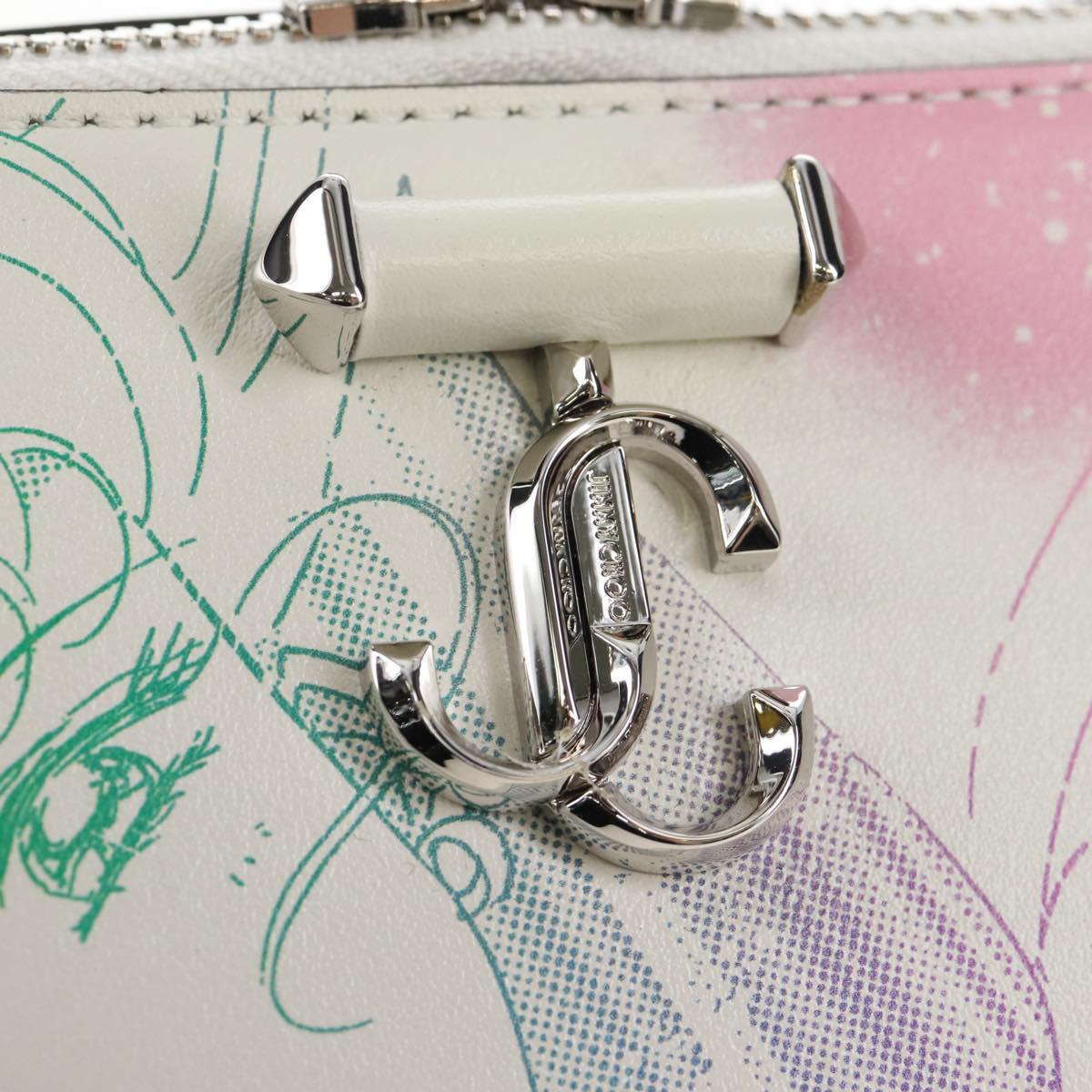 Jimmy Choo x Sailor Moon Sailor Guardians Phone Case Leather White Auth 212461SM