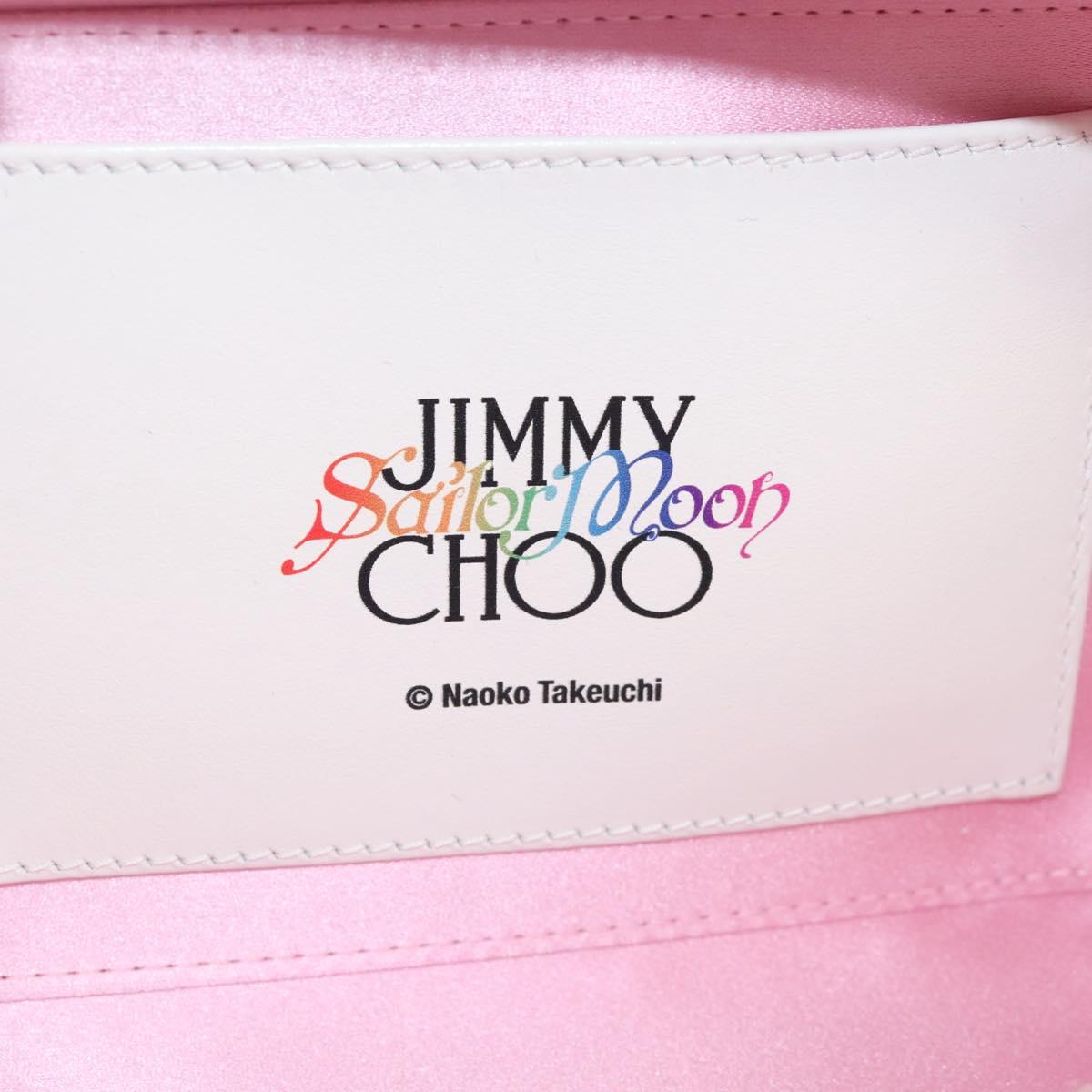 Jimmy Choo x Sailor Moon Sailor Guardians Phone Case Leather White Auth 212461SM
