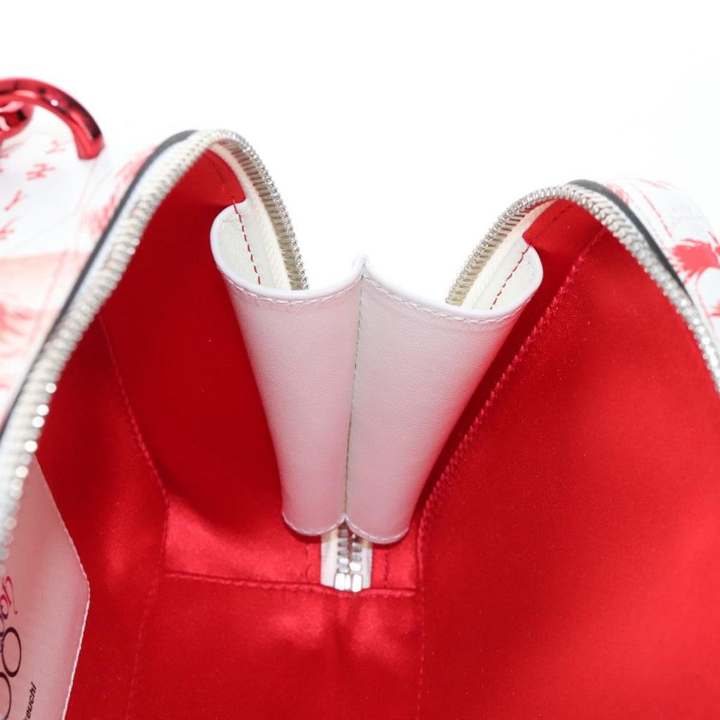 Jimmy Choo x Sailor Moon Sailor Mars Vanity Avenue Bag Leather Auth 212462SM