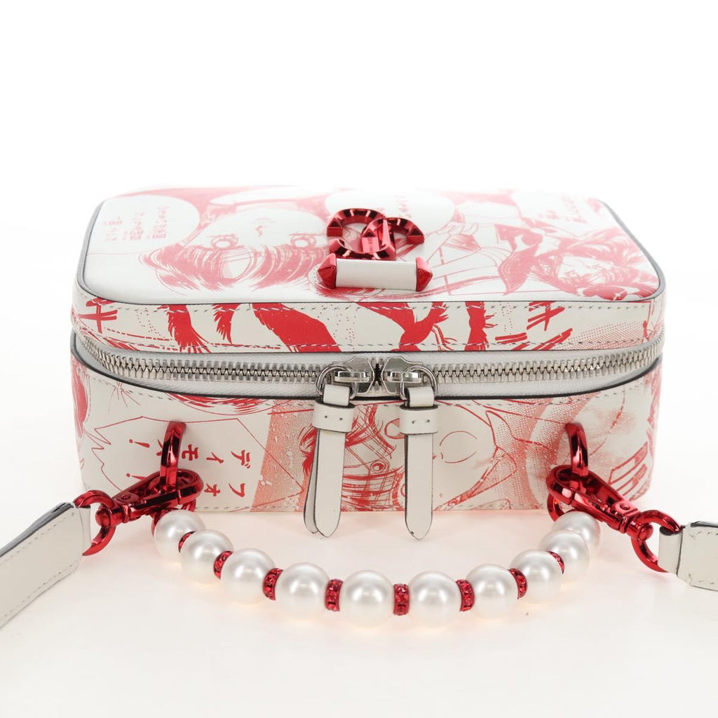Jimmy Choo x Sailor Moon Sailor Mars Vanity Avenue Bag Leather Auth 212462SM