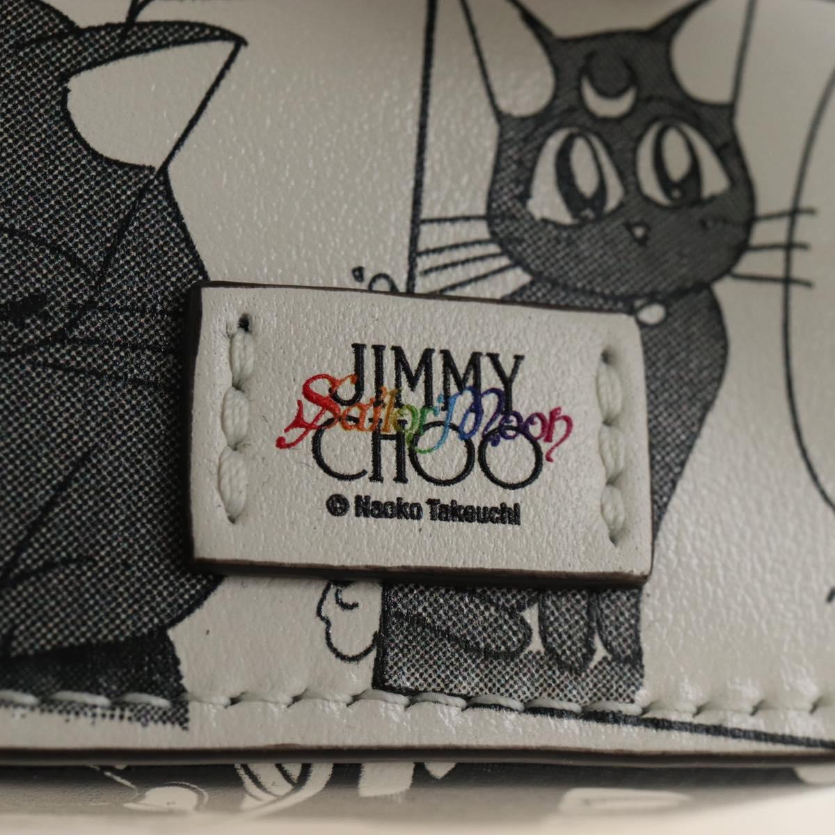 Jimmy Choo x Sailor Moon Luna Artemis Diana AirPods Case Leather Auth 212465SM