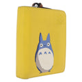 LOEWE x Studio Ghibli Medium Totoro Wallet Leather Yellow Silver Auth 212706M