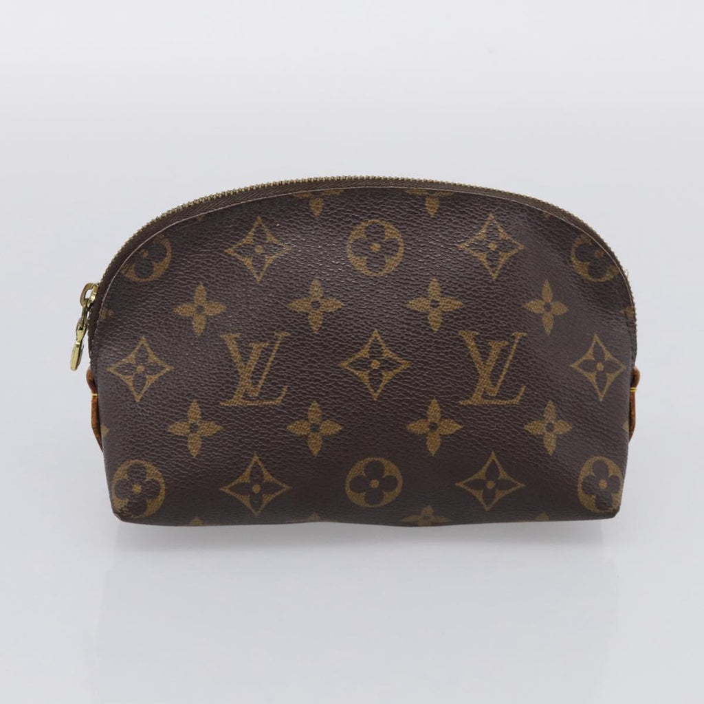 LOUIS VUITTON Monogram Pochette Cosmetic PM Pouch 3 Set M43998 LV Auth 212931