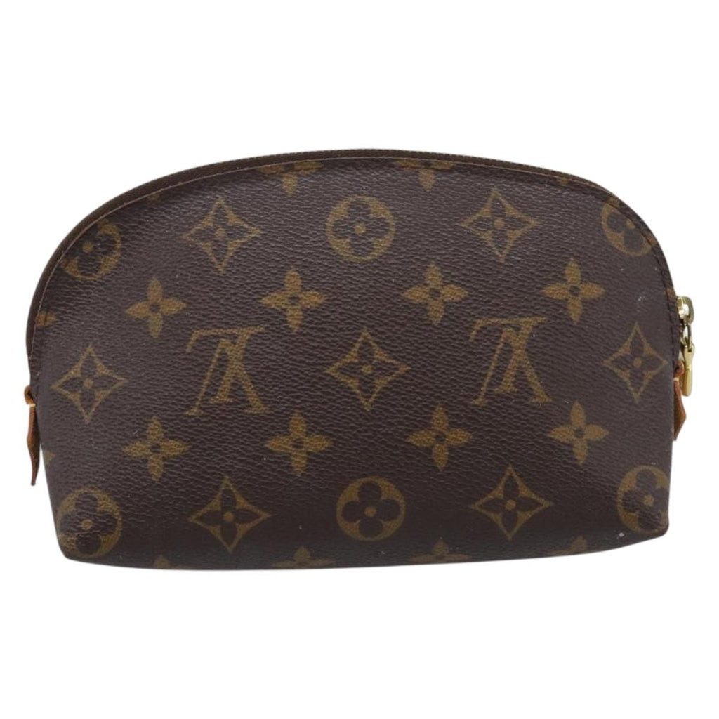 LOUIS VUITTON Monogram Pochette Cosmetic PM Pouch 3 Set M43998 LV Auth 212931