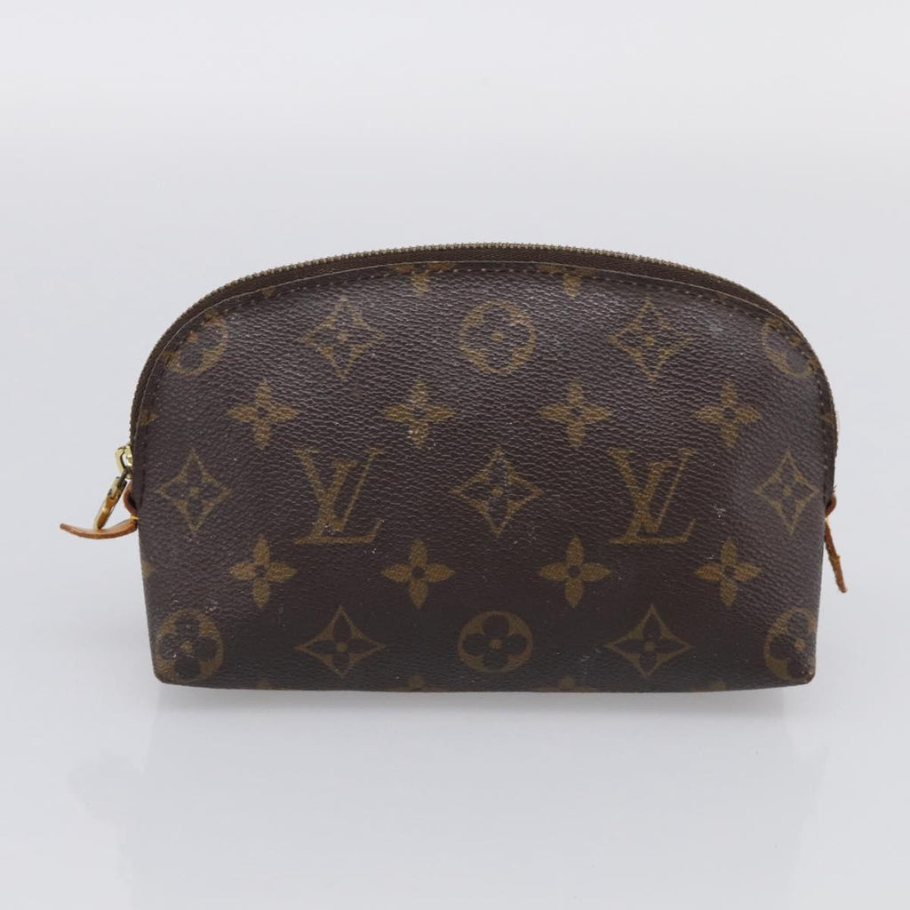 LOUIS VUITTON Monogram Pochette Cosmetic PM Pouch 3 Set M43998 LV Auth 212931