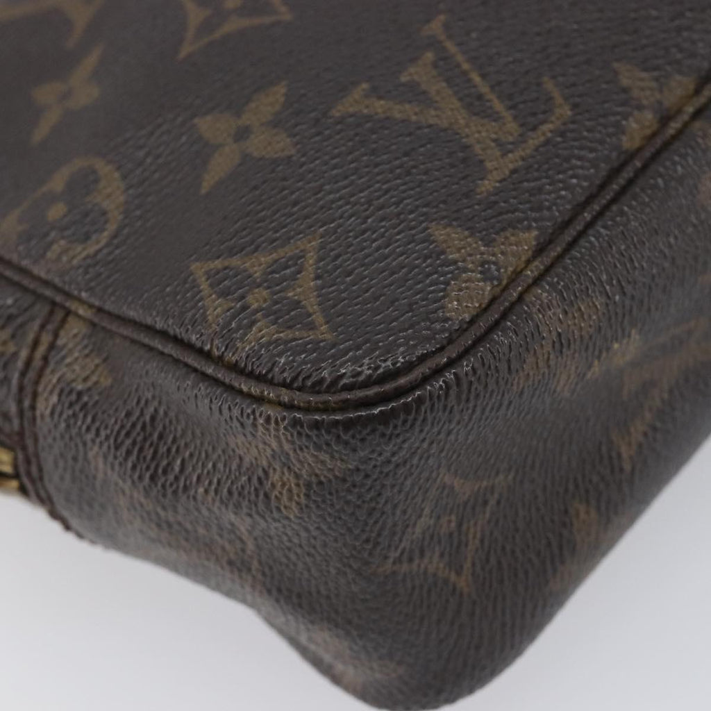 LOUIS VUITTON Monogram Trousse Toilette 18 Pouch M47526 LV Auth 212937