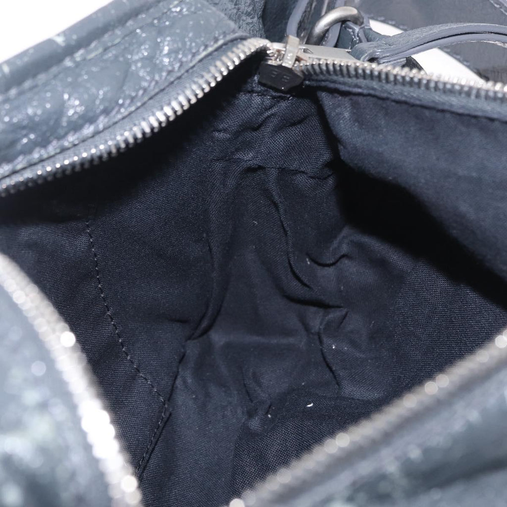 Balenciaga Body Bag Leather Gray 542013 Auth 213012A