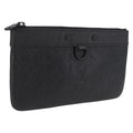 LOUIS VUITTON Monogram Shadow Pochette Discovery PM Black M44335 LV Auth 213135A