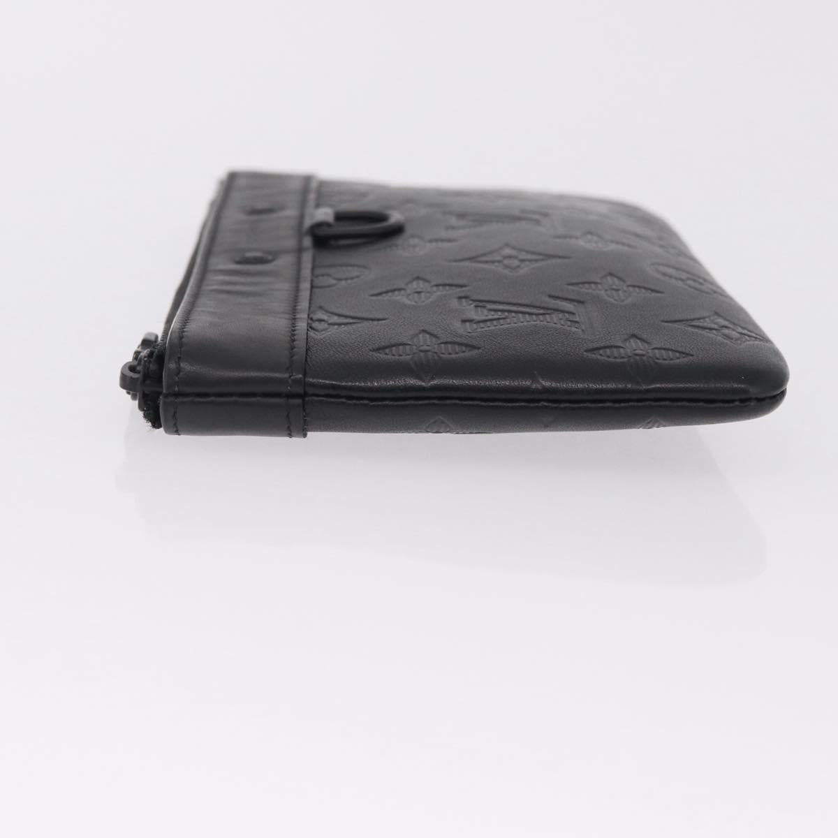 LOUIS VUITTON Monogram Shadow Pochette Discovery PM Black M44335 LV Auth 213135A