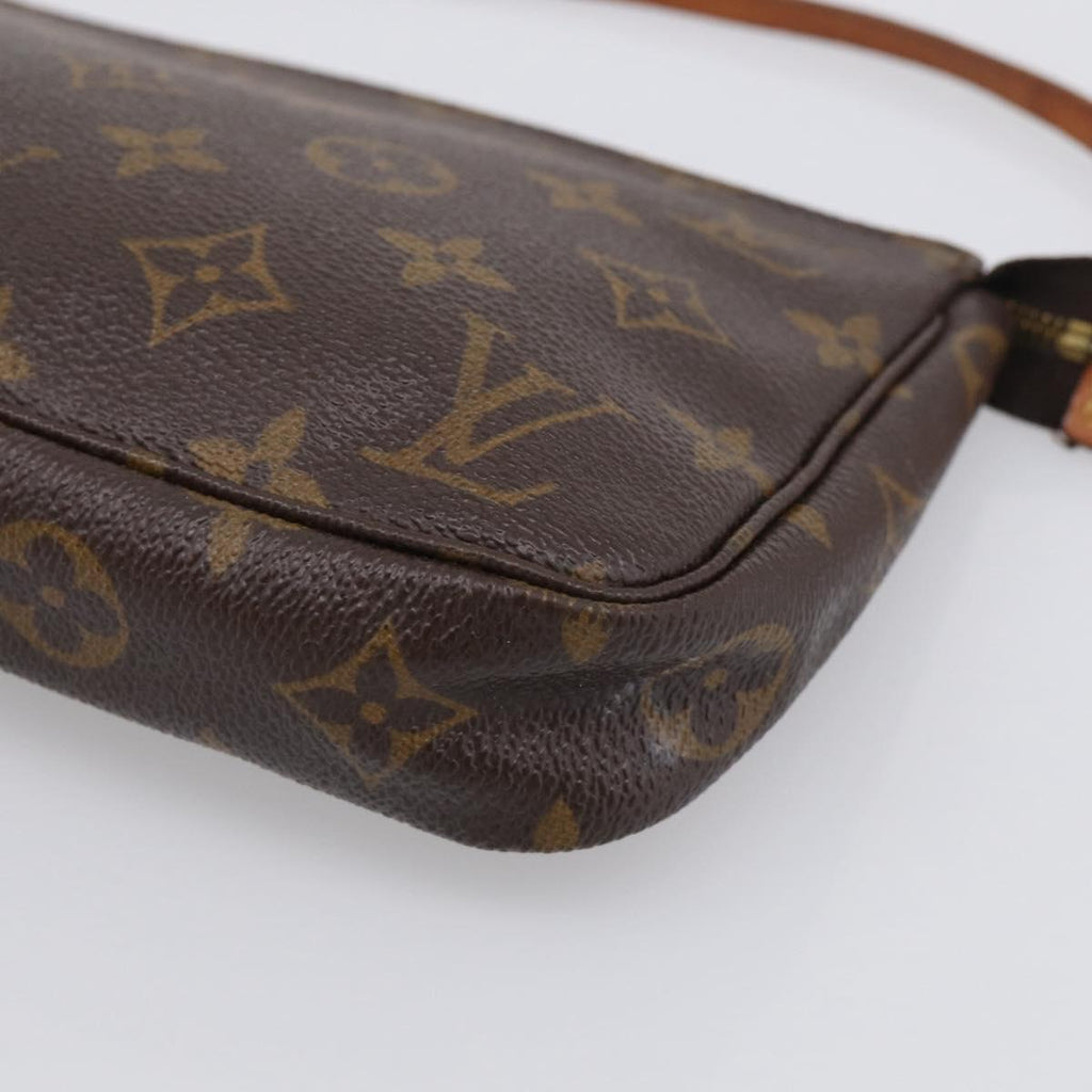 LOUIS VUITTON Monogram Pochette Accessoires Pouch M51980 LV Auth 213294