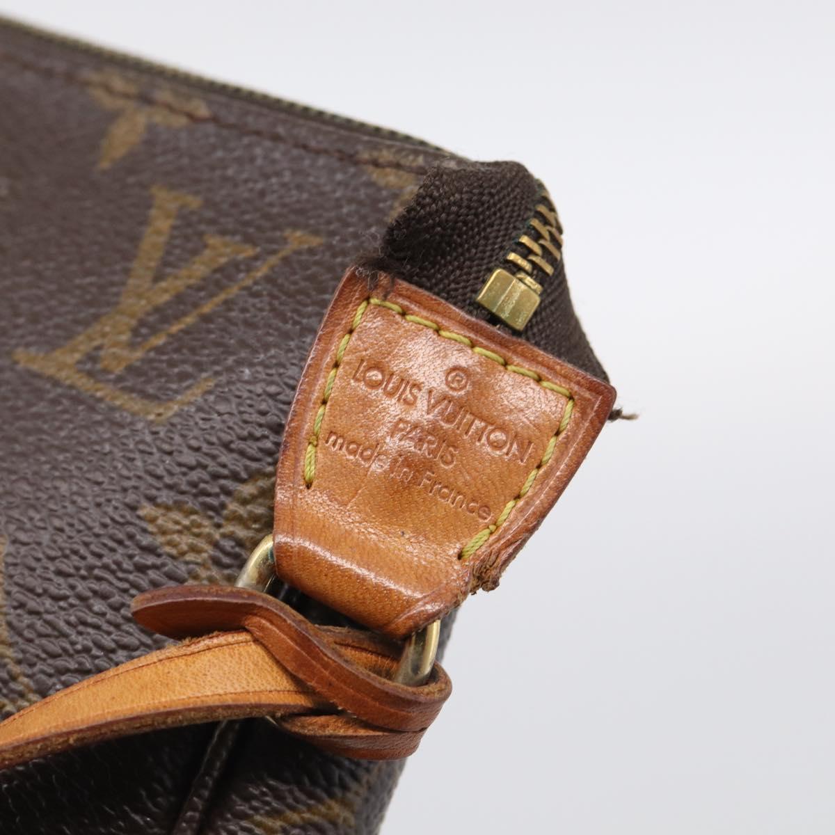 LOUIS VUITTON Monogram Pochette Accessoires Pouch M51980 LV Auth 213294