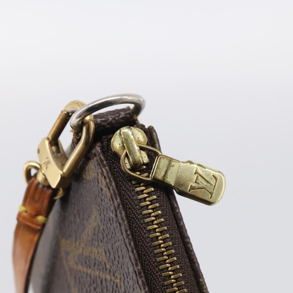 LOUIS VUITTON Monogram Pochette Accessoires Pouch M51980 LV Auth 213294