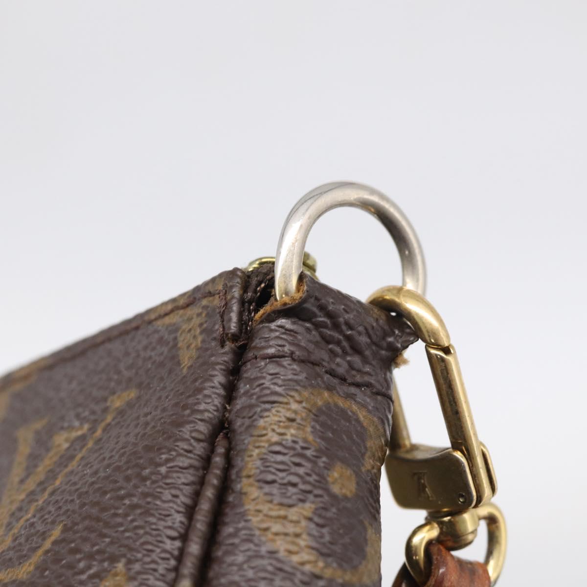 LOUIS VUITTON Monogram Pochette Accessoires Pouch M51980 LV Auth 213294