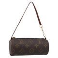 LOUIS VUITTON Monogram Papillon Pouch LV Auth 213349