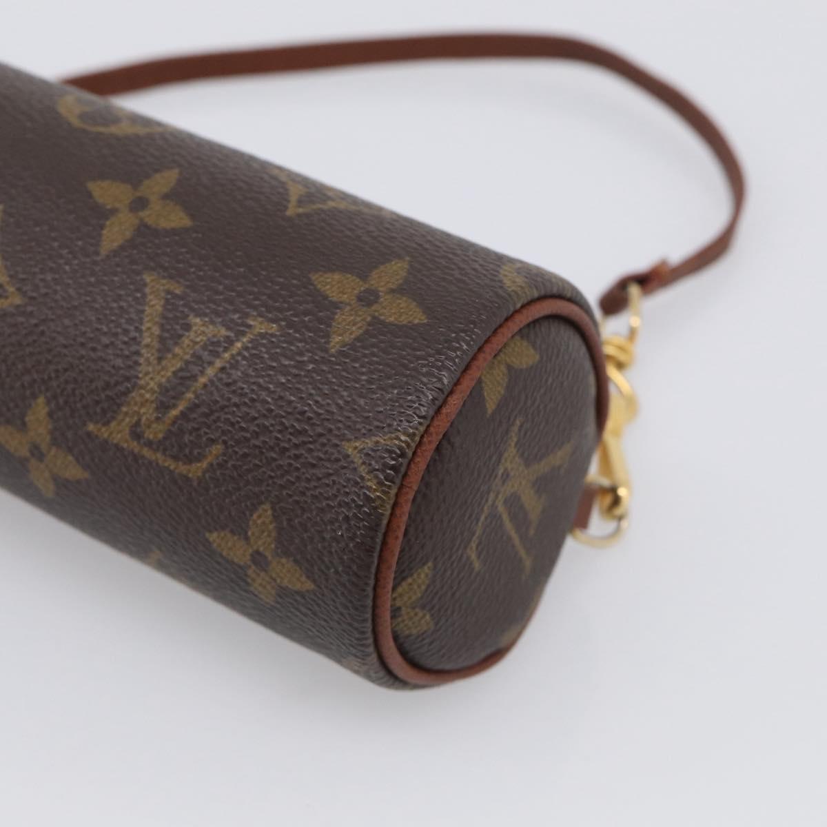 LOUIS VUITTON Monogram Papillon Pouch LV Auth 213349