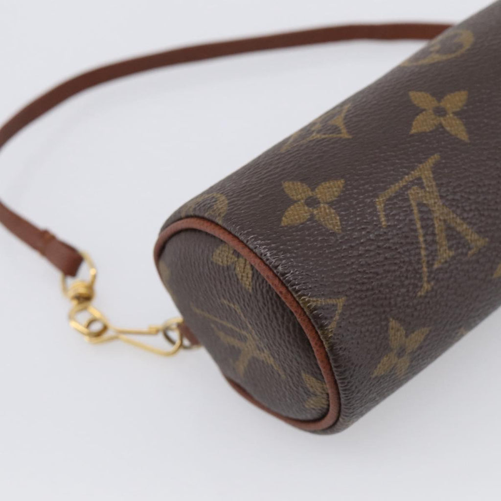LOUIS VUITTON Monogram Papillon Pouch LV Auth 213349